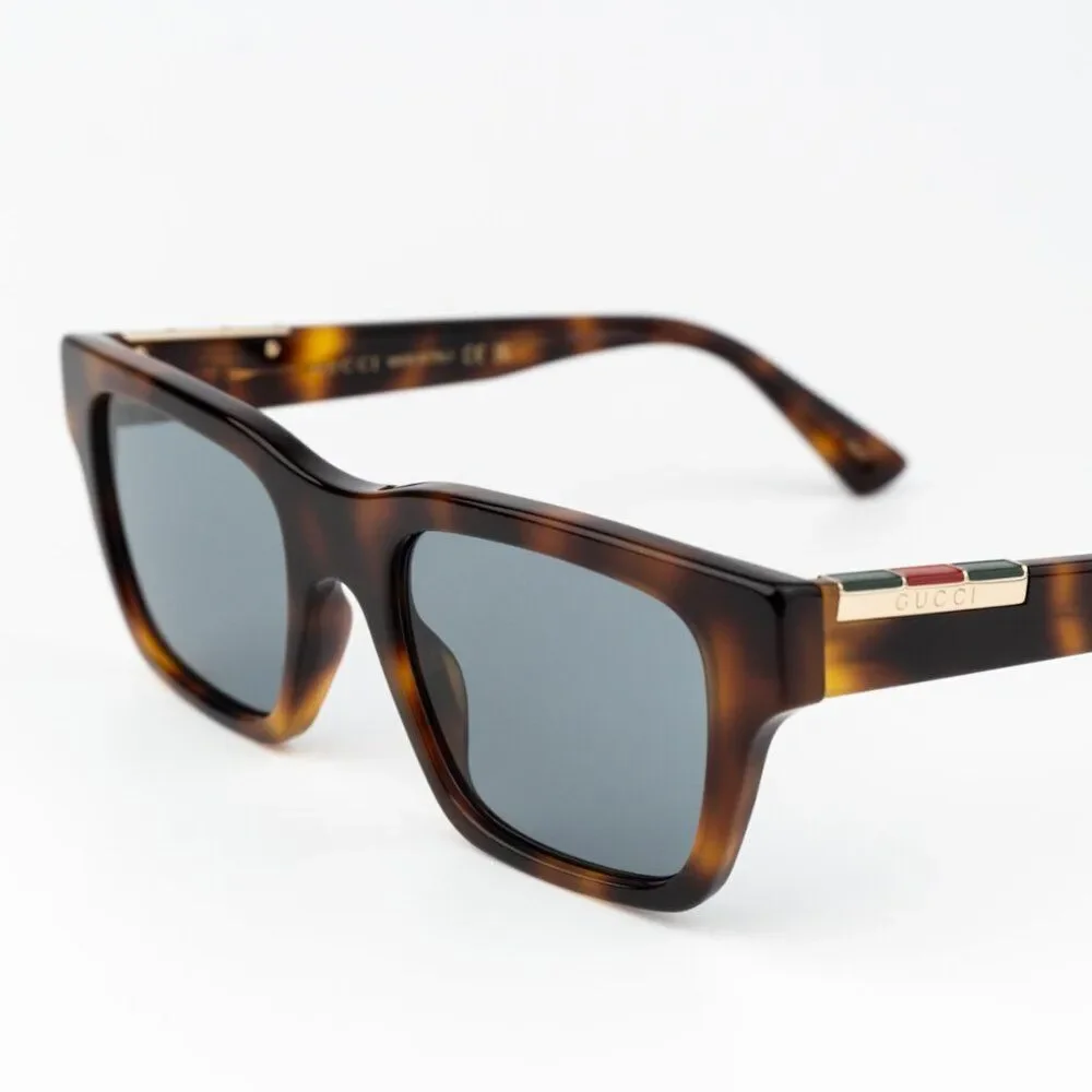 Gucci Men Sunglasses Havana Grey Square GG1889S 004 BRAND NEW